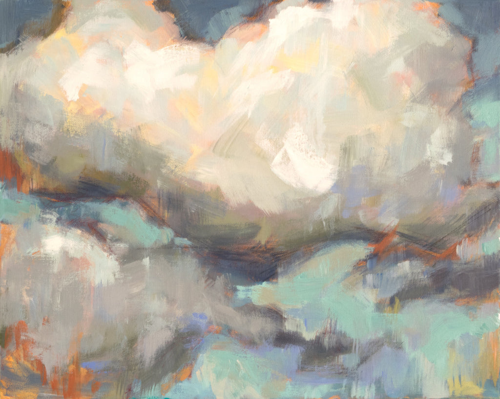 Translucence painting Kelly Berger - Christenberry Collection