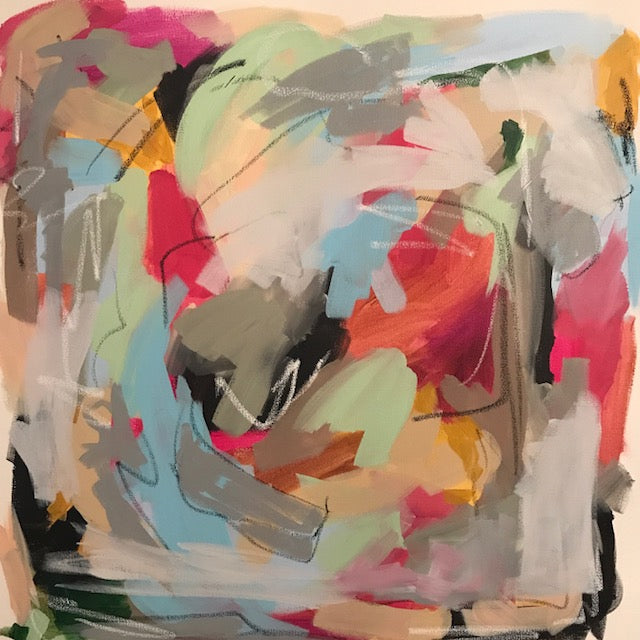 Fall Hues painting Ashley Williams - Christenberry Collection
