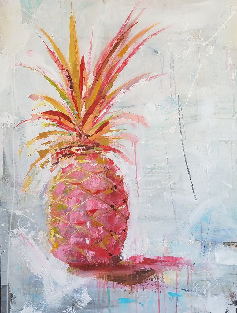Still Life - Red Velvet painting Kym De Los Reyes - Christenberry Collection