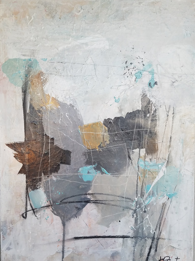 Untitled painting Kym De Los Reyes - Christenberry Collection