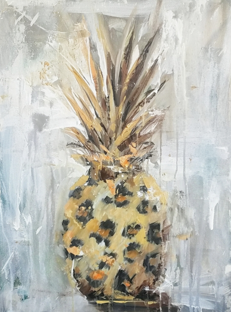 Cheetah painting Kym De Los Reyes - Christenberry Collection