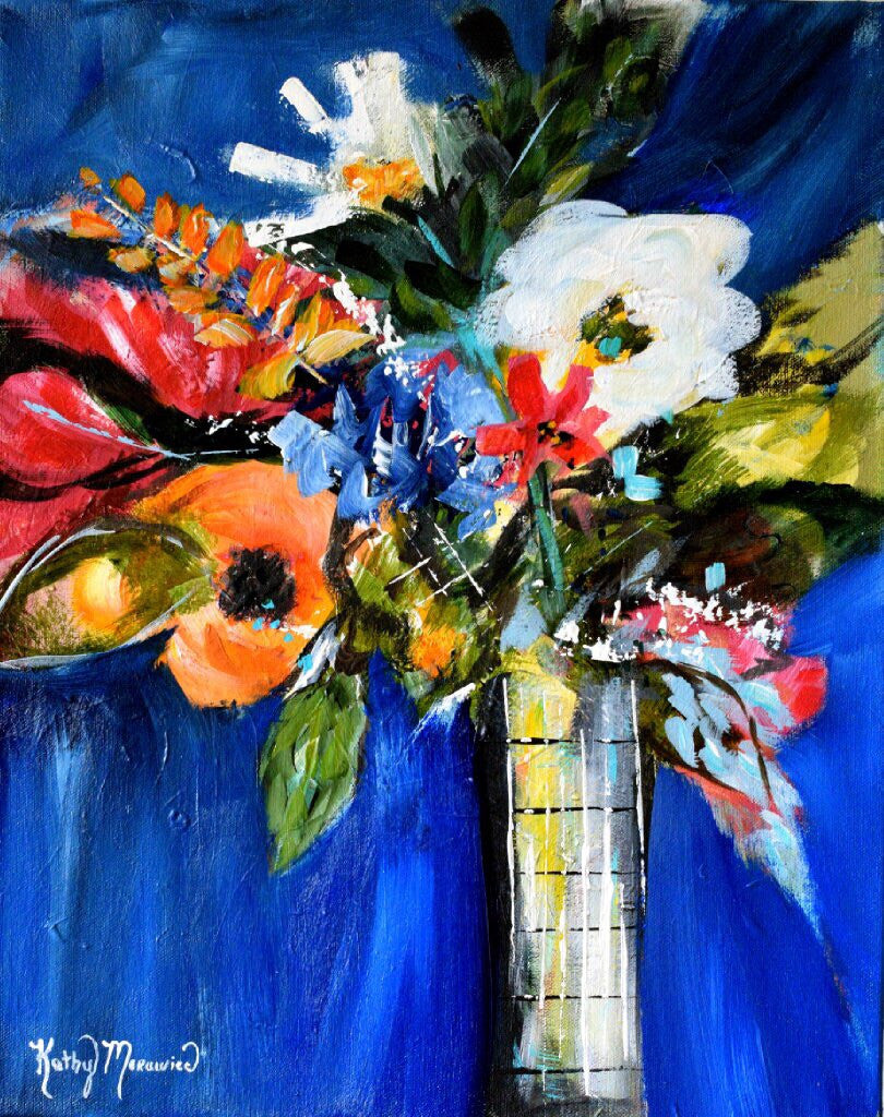 Farmer's Market Find painting Kathy Morawiec - Christenberry Collection
