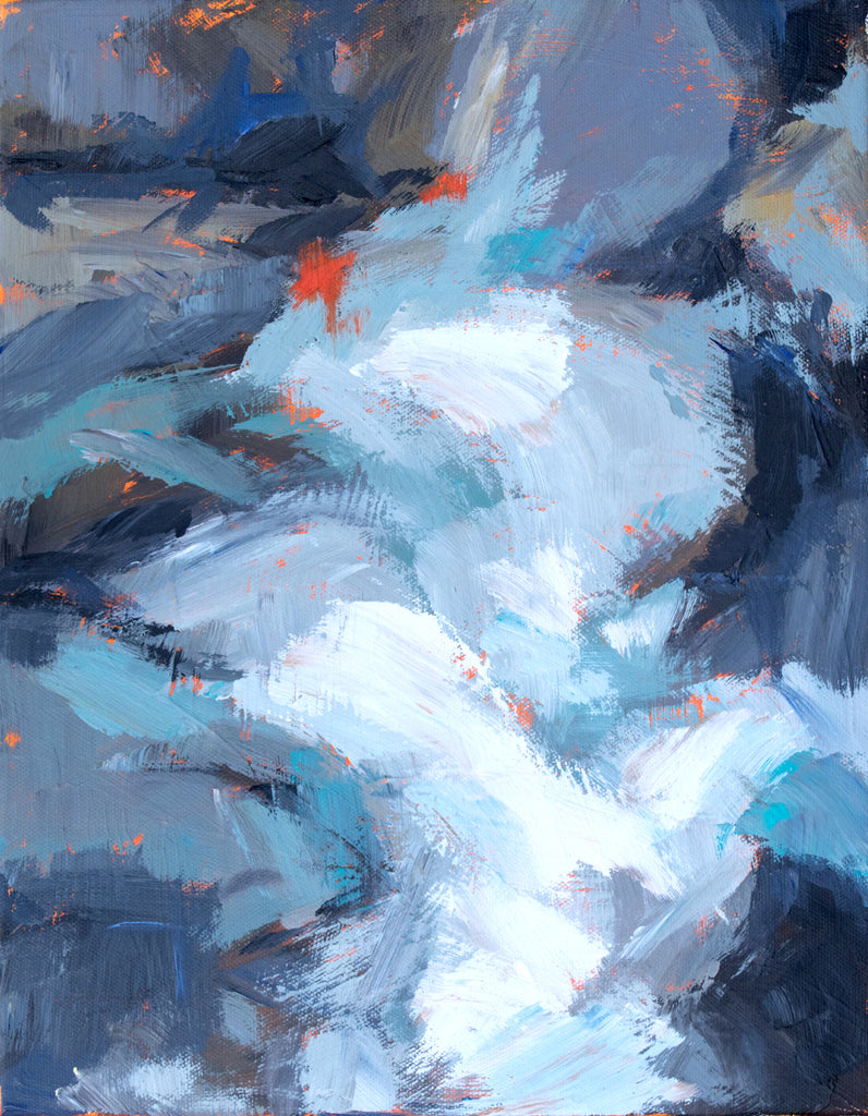 Streaming painting Kelly Berger - Christenberry Collection