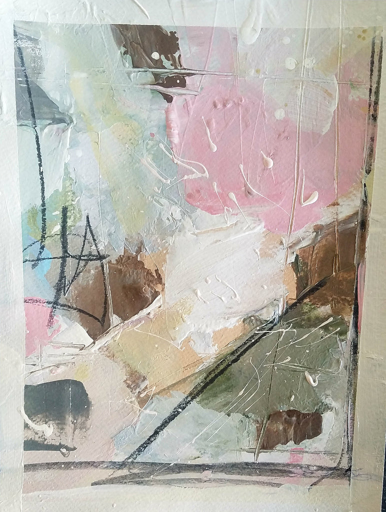 Sweet and Strong painting Kym De Los Reyes - Christenberry Collection