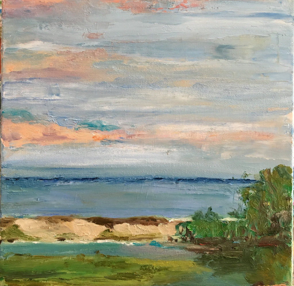 Southside painting Braden Grafe - Christenberry Collection