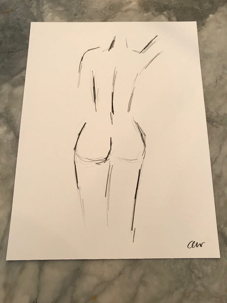 Minimal IV painting Ashley Williams - Christenberry Collection