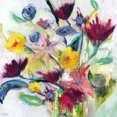 She Loves with all her Heart painting Pamela Wingard - Christenberry Collection