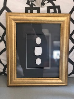 Black and Gold Intaglios I painting Ashley Williams - Christenberry Collection