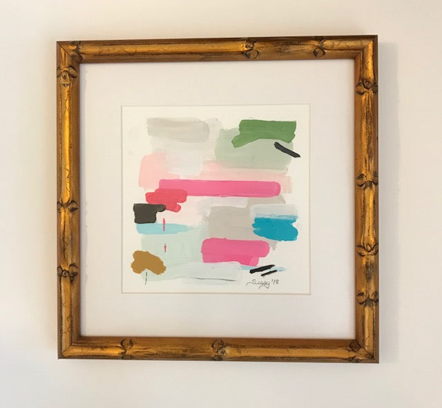Color Wheel II painting Jane Marie Edwards - Christenberry Collection