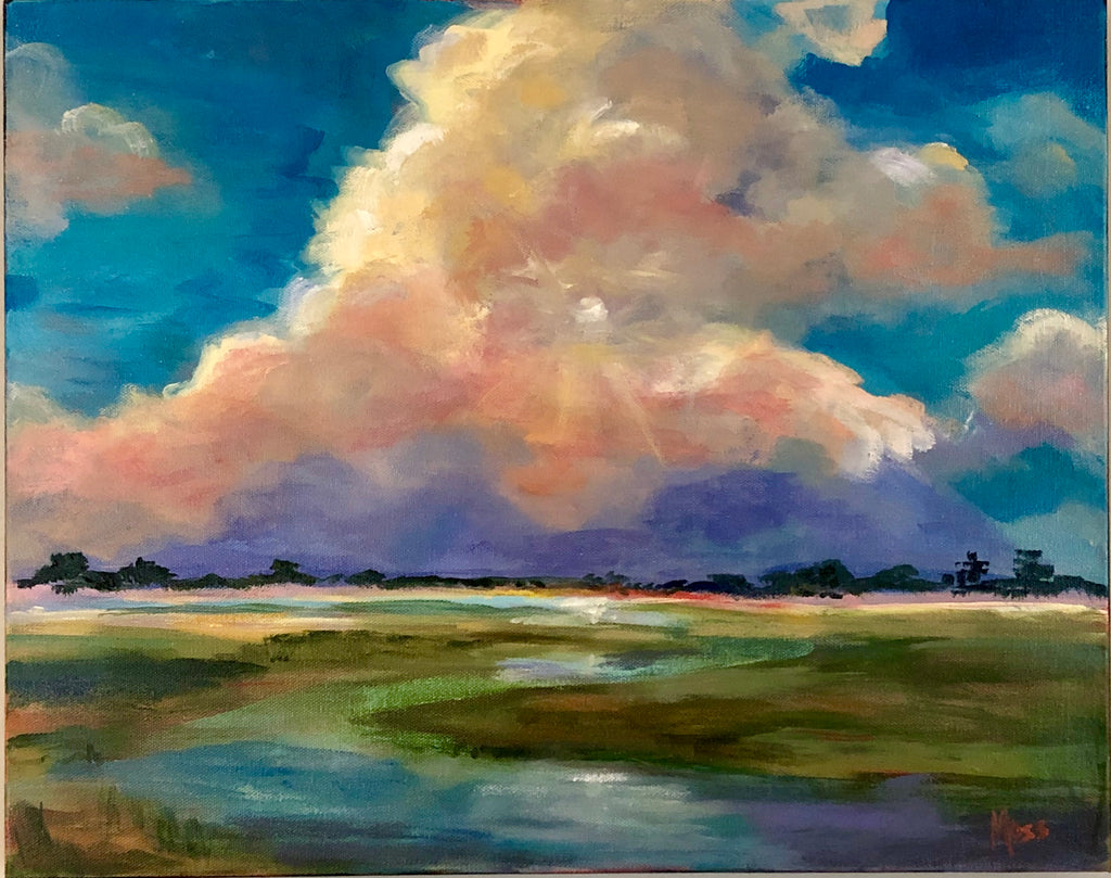 Breakthrough painting Jenny Moss - Christenberry Collection