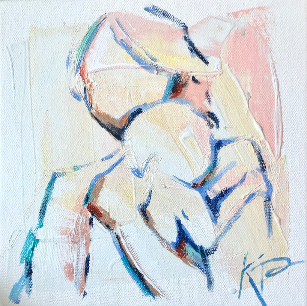 Little Ones to Him Belong painting Kelly Pelfrey - Christenberry Collection