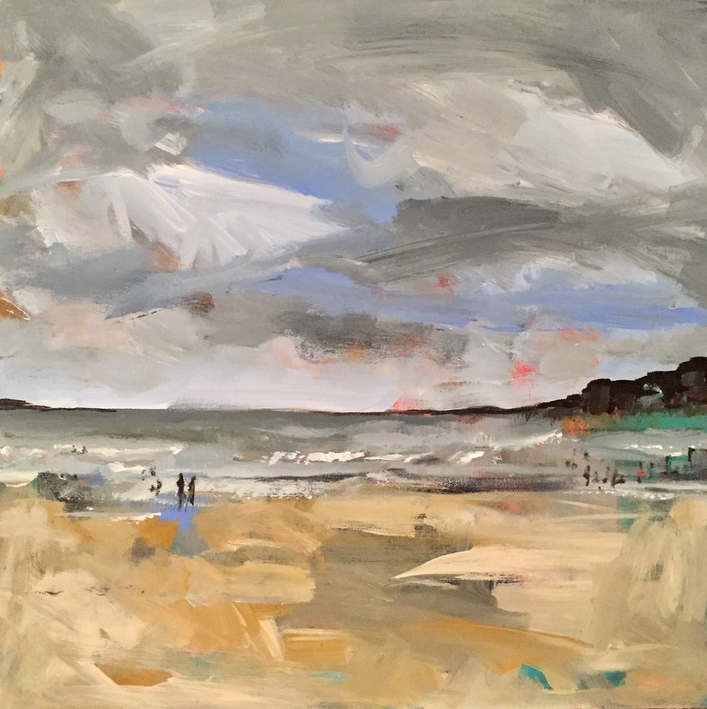 Water's Edge painting Molly Wright - Christenberry Collection