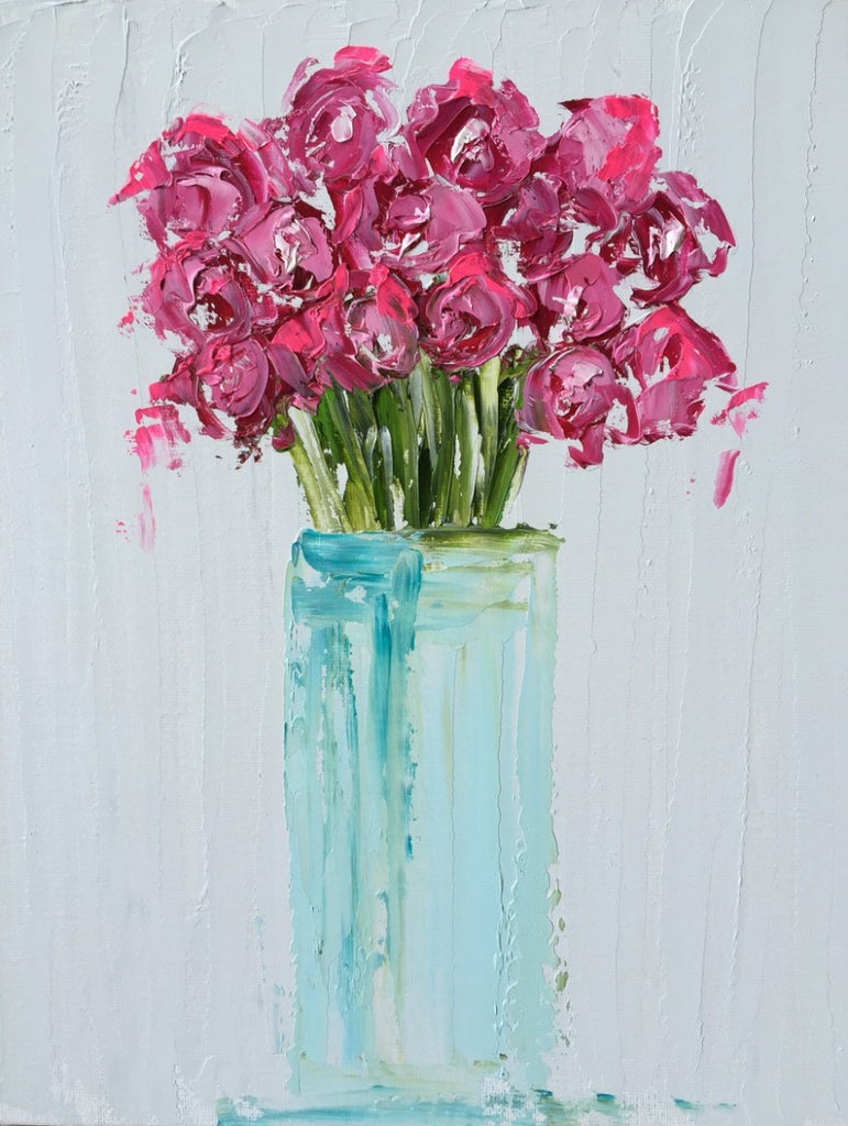 Canvas Board Mini 007 painting Emma Bell - Christenberry Collection