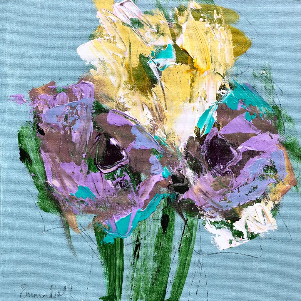 Sunny II painting Emma Bell - Christenberry Collection