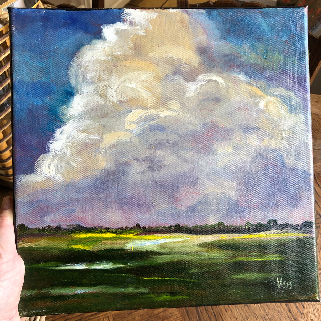 Drenched painting Jenny Moss - Christenberry Collection