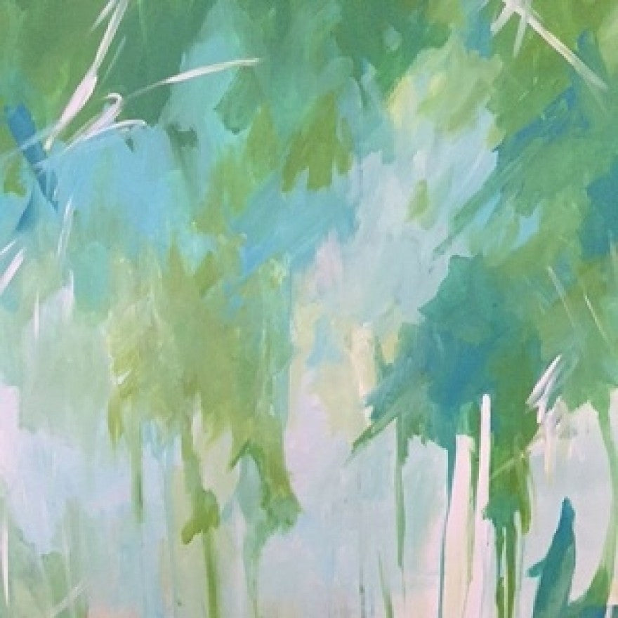 Jungle painting Jane Marie Edwards - Christenberry Collection