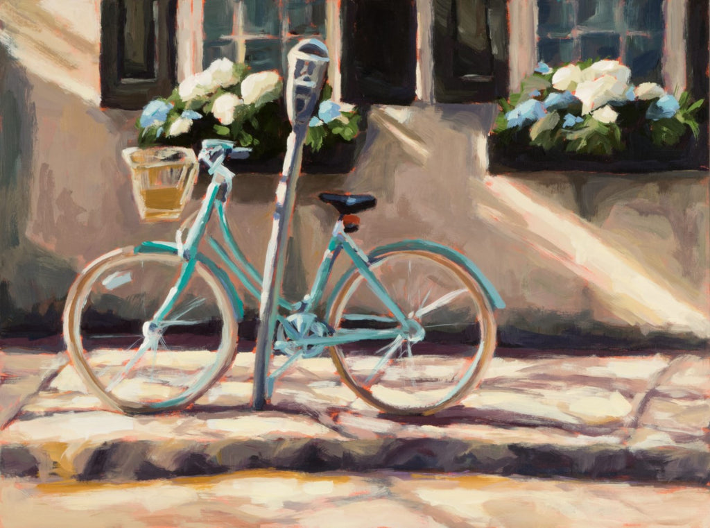 Cruiser Aglow painting Kelly Berger - Christenberry Collection