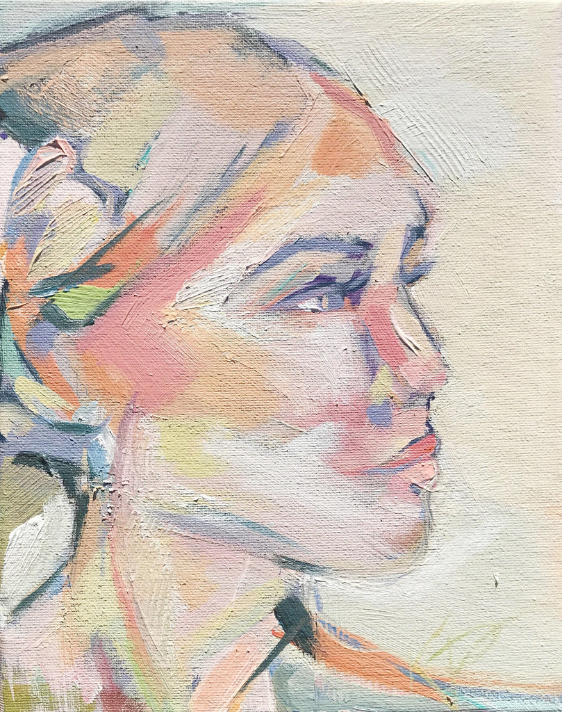 Daughter No. 2 painting Kelly Pelfrey - Christenberry Collection