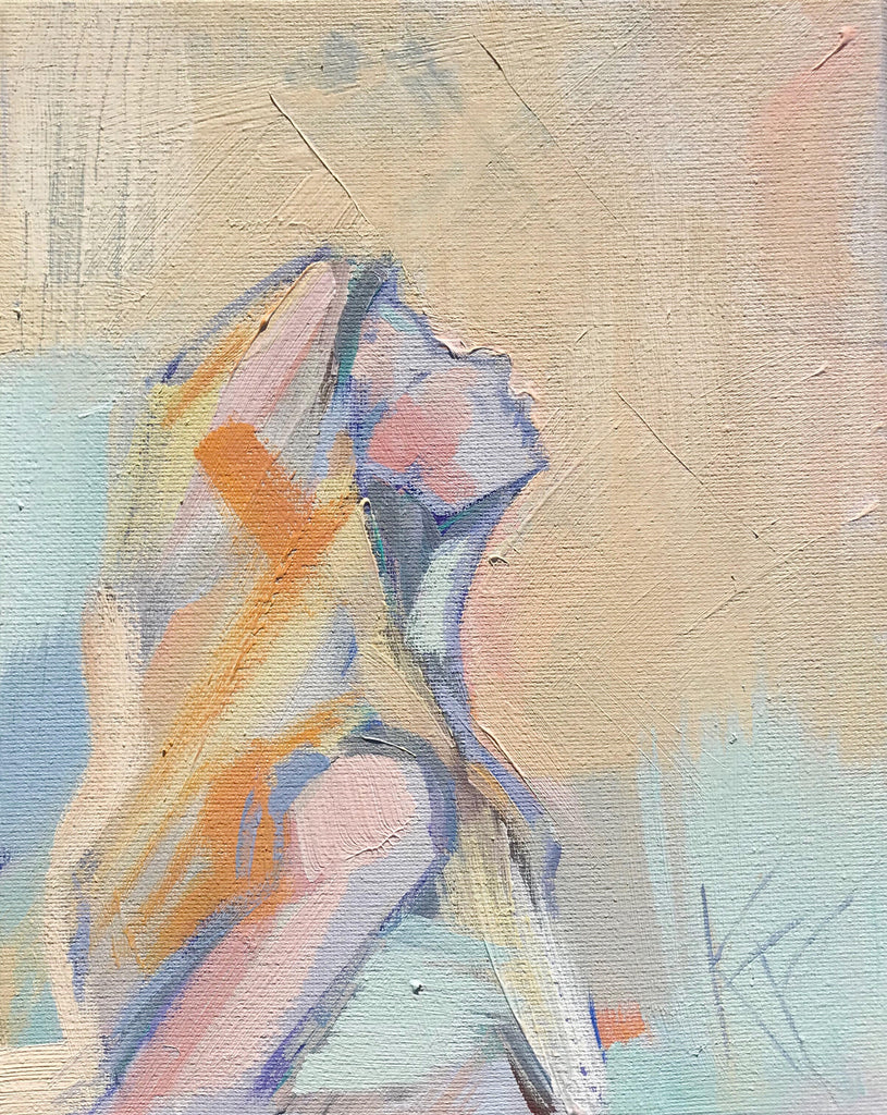 Daughter No. 9 painting Kelly Pelfrey - Christenberry Collection