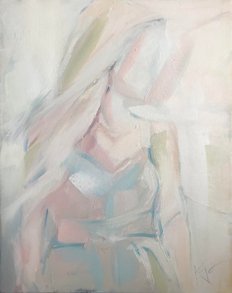 Daughter No. 1 painting Kelly Pelfrey - Christenberry Collection