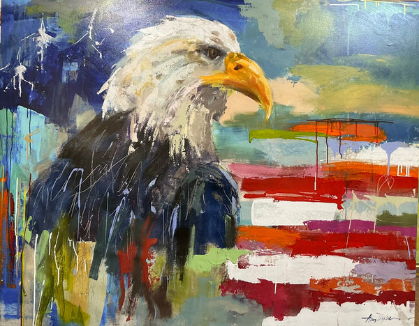 American Flag Giclee🇺🇸