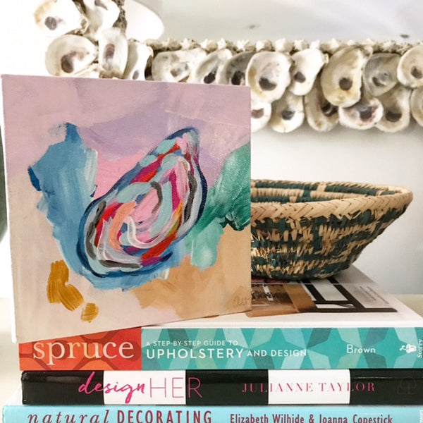 Party Oysters painting Ashley Williams - Christenberry Collection