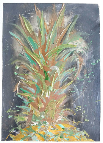 Sweet Top painting Kym De Los Reyes - Christenberry Collection