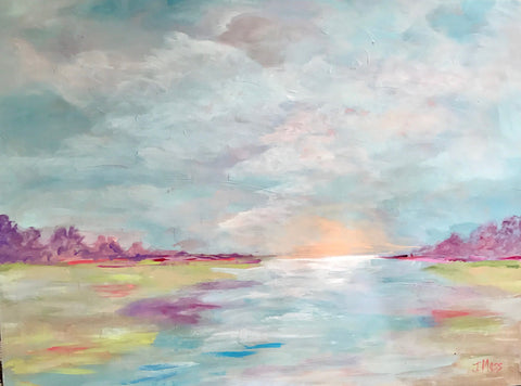 Breeze painting Jenny Moss - Christenberry Collection