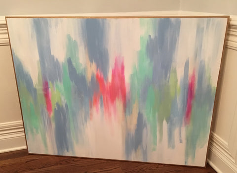 Pink Punch painting Lauren Neville - Christenberry Collection