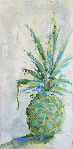 Still Life - Sweet Pea painting Kym De Los Reyes - Christenberry Collection