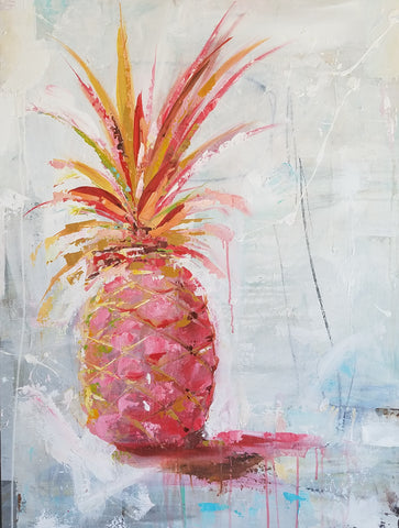 Still Life - Red Velvet painting Kym De Los Reyes - Christenberry Collection