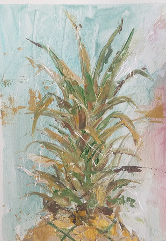 Top of the Heap painting Kym De Los Reyes - Christenberry Collection