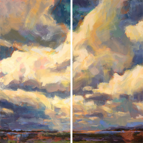Above and Beyond Giclee painting Kelly Berger - Christenberry Collection