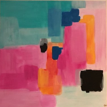 Color Pop painting Ashley Williams - Christenberry Collection