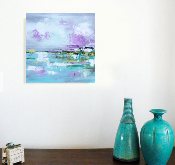 A Carolina Sky 2 painting Emma Bell - Christenberry Collection
