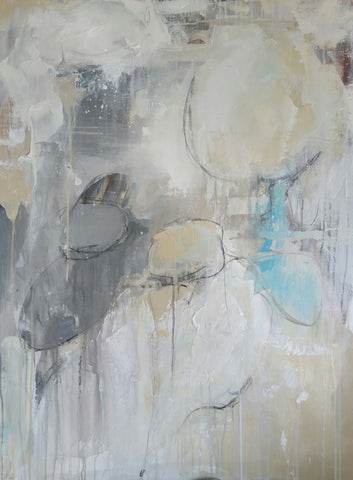 Soft Landings painting Kym De Los Reyes - Christenberry Collection