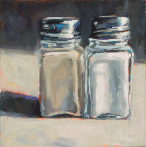 Perfect Couple painting Kelly Berger - Christenberry Collection
