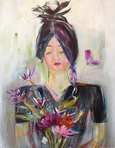 Curry painting Kathy Morawiec - Christenberry Collection