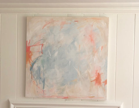 Mary painting Jane Marie Edwards - Christenberry Collection