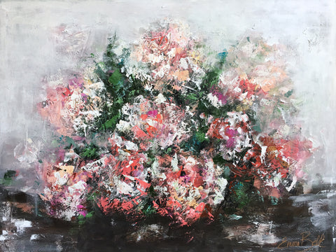 The Bride's Bouquet painting Emma Bell - Christenberry Collection