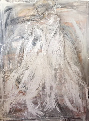 Grace II painting Michalle Sessions - Christenberry Collection