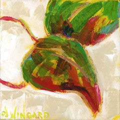 Botanical Life 2 painting Pamela Wingard - Christenberry Collection
