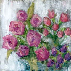 Sunday Flower Market painting Pamela Wingard - Christenberry Collection