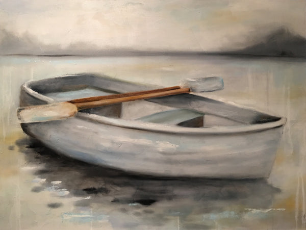 Adrift painting Kristin Cooney - Christenberry Collection