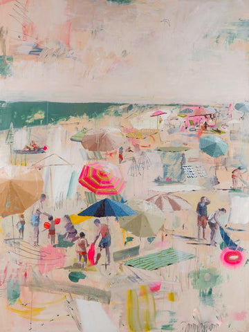 Coastal Dream painting Teil Duncan - Christenberry Collection