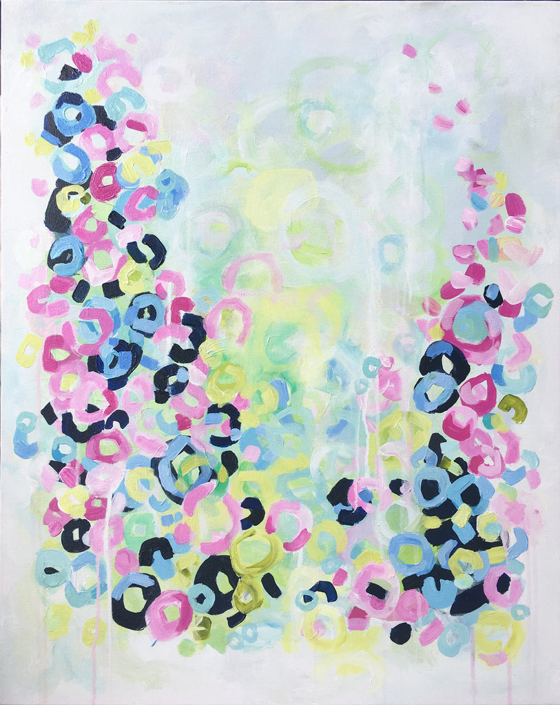 Beach Party painting Kristin Cooney - Christenberry Collection