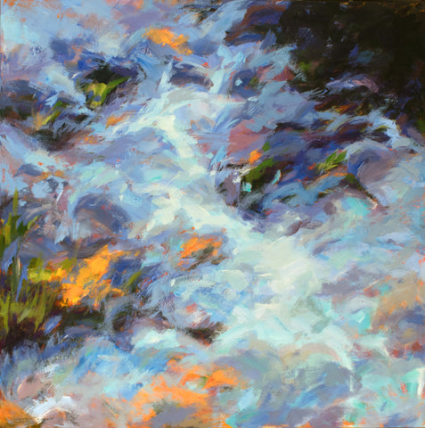 Runoff painting Kelly Berger - Christenberry Collection