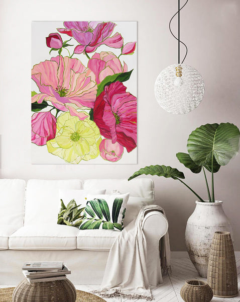 Blooms of Eden painting Kristin Cooney - Christenberry Collection