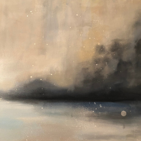 Blue Lagoon painting Kristin Cooney - Christenberry Collection