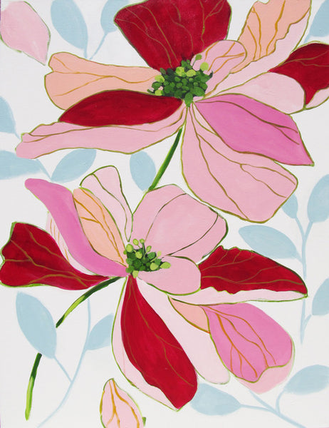 Bodacious Blooms painting Kristin Cooney - Christenberry Collection